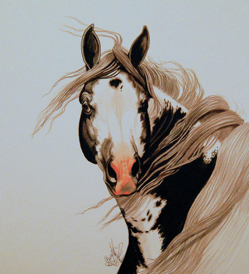 Wild Horses Study 006 Painting