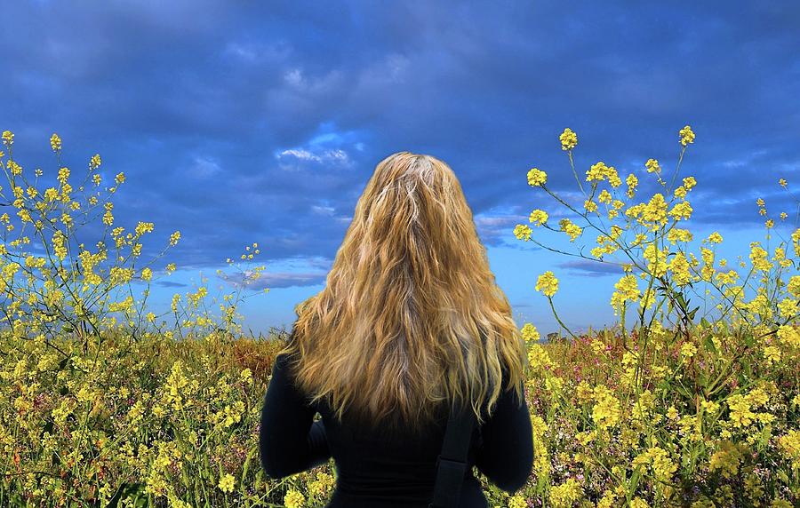 Wild Mustard Meditation Photograph by Marilyn MacCrakin