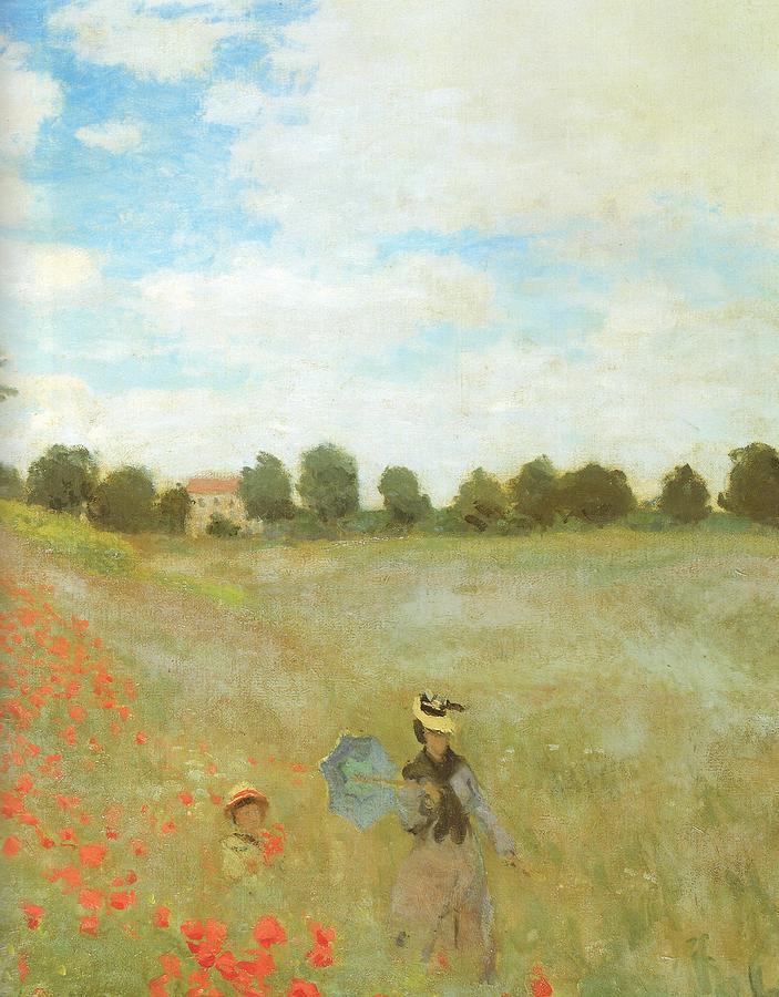 Wild poppies Painting by Monet | Fine Art America