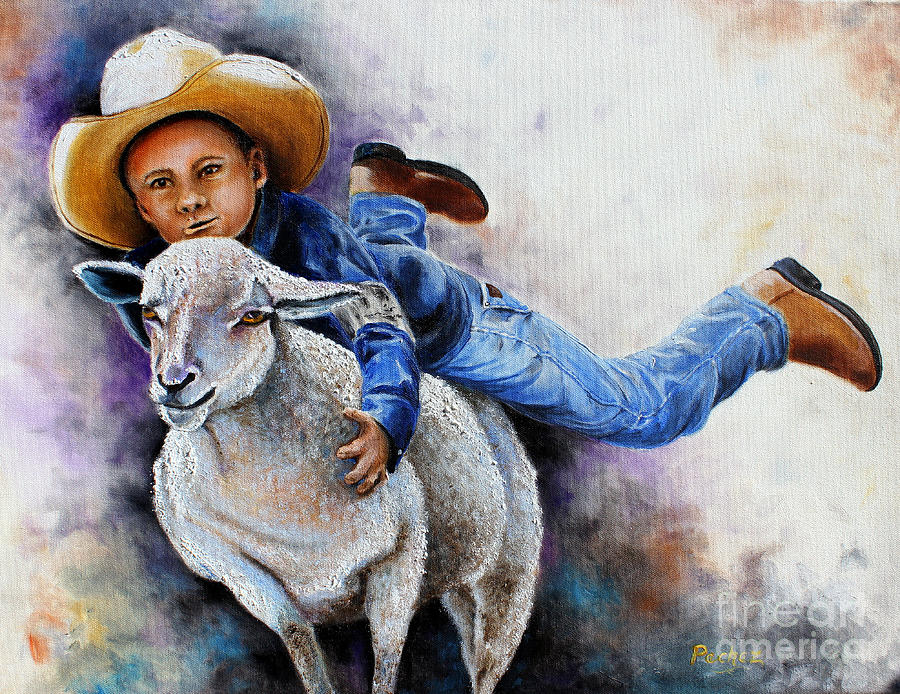 Wild Ride Painting by Pechez Sepehri