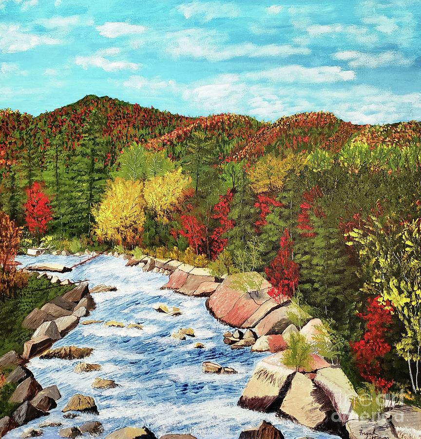 Wild River Painting by Frank Littman