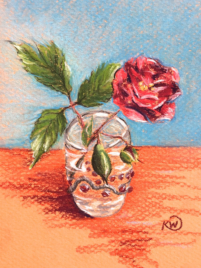 Flower Pastel - Wild Rose by Karen Wysopal