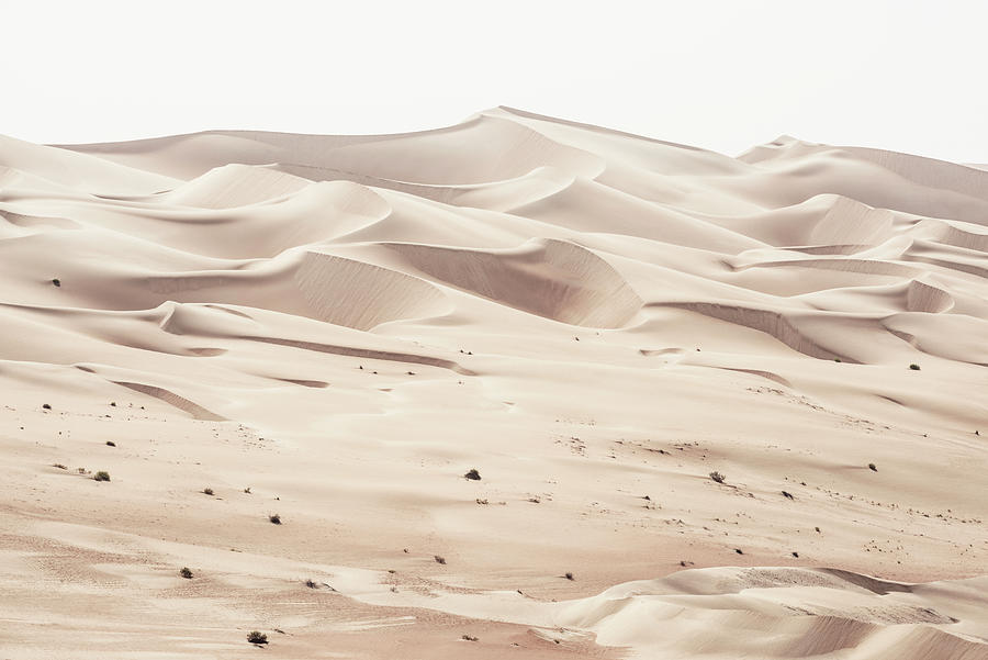 Nature Photograph - Wild Sand Dunes - Desert Linen by Philippe HUGONNARD