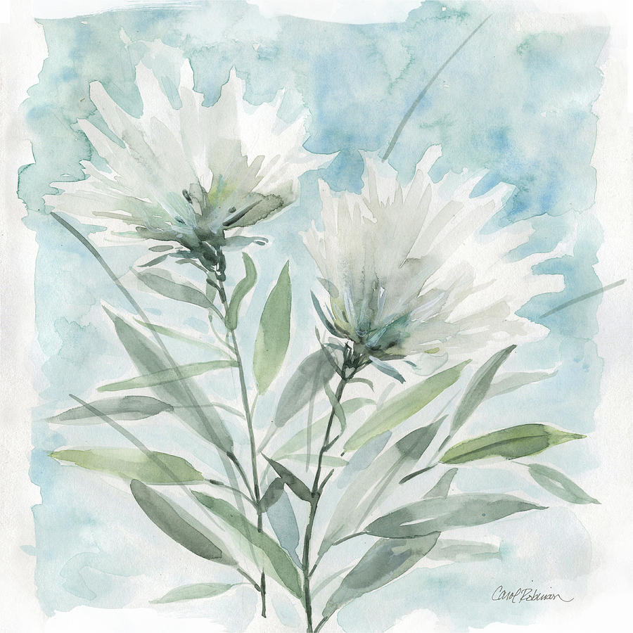 Wild Thistle 1 Painting by Carol Robinson