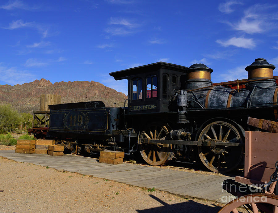 Wild West Train Photograph by The Traveler Lens Photo - Fine Art America