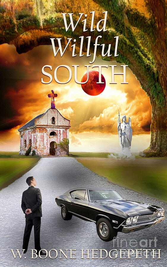 Wild Willful South Book Cover Art Digital Art by Lauries Intuitive