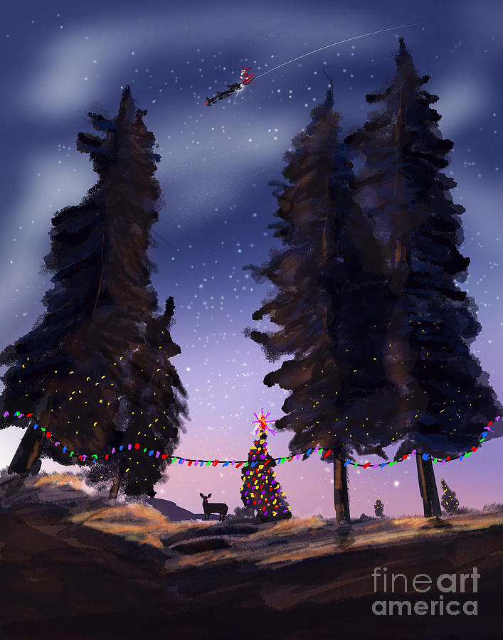 Wilderness Christmas Digital Art by Doug Gist