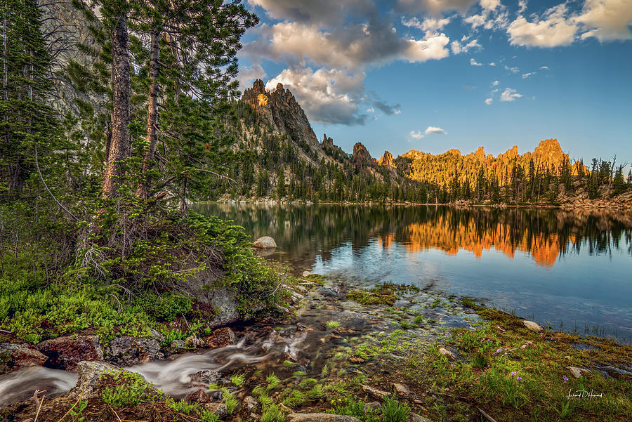 Wilderness Lake Photograph by Leland D Howard