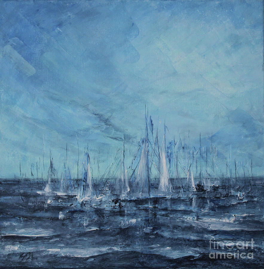 Wildest Dream - Voyage #1 Painting by Jane See