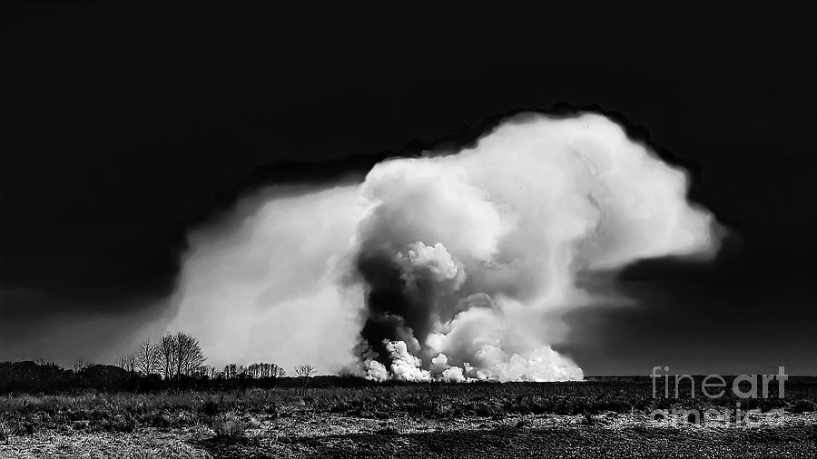 Wildfire On The Prairie Photograph by Felix Lai