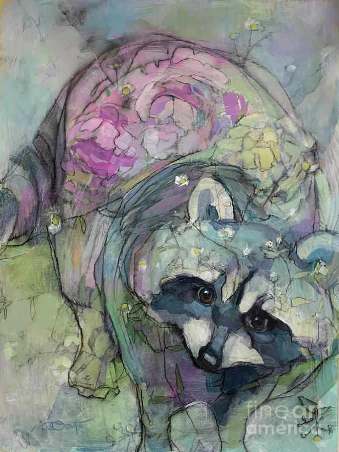 Wildflower Painting by Kimberly Santini