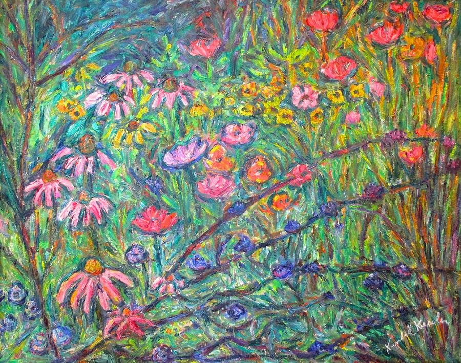 Wildflower Melody Painting by Kendall Kessler