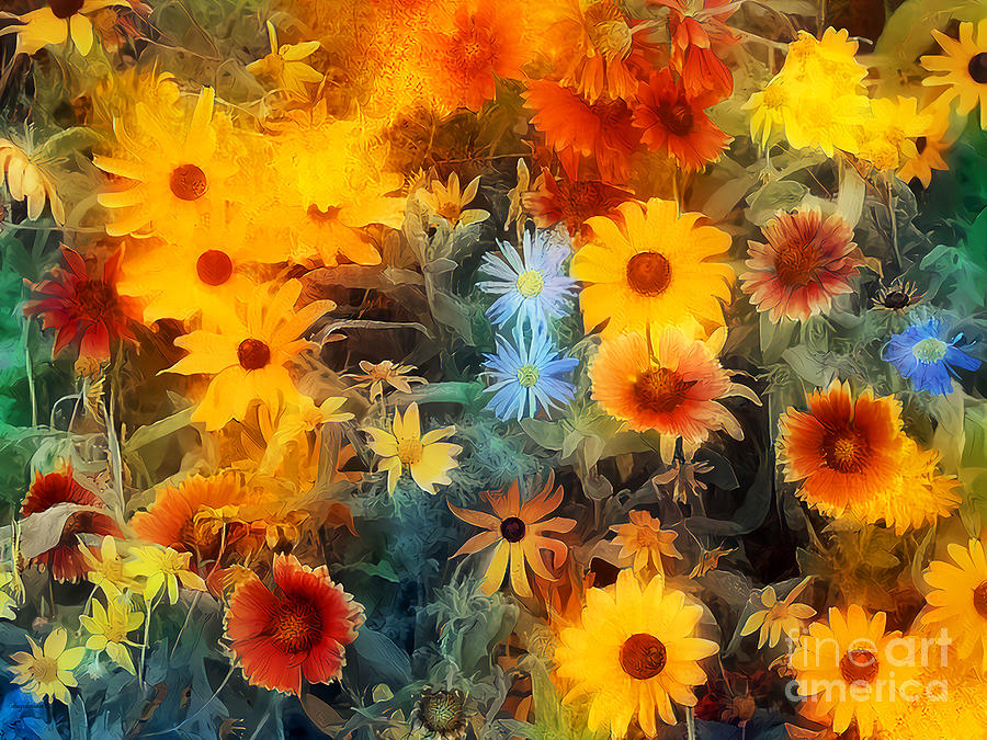 Wildflowers 20210910 v6 Photograph by Wingsdomain Art and Photography