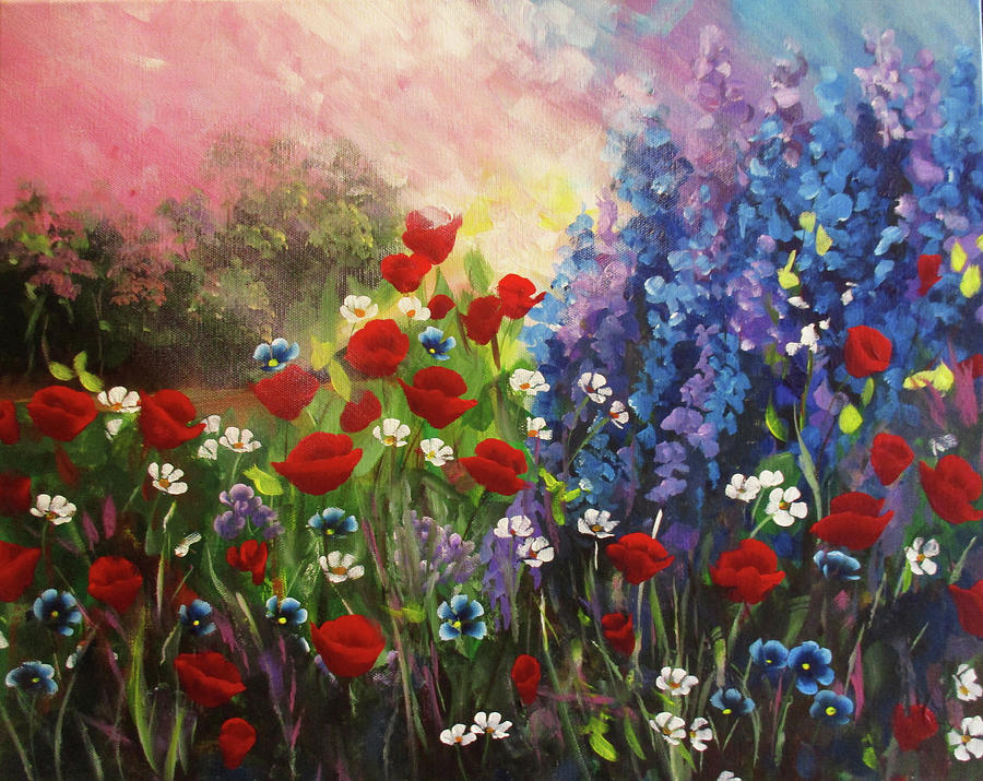 Wildflowers 3 Painting