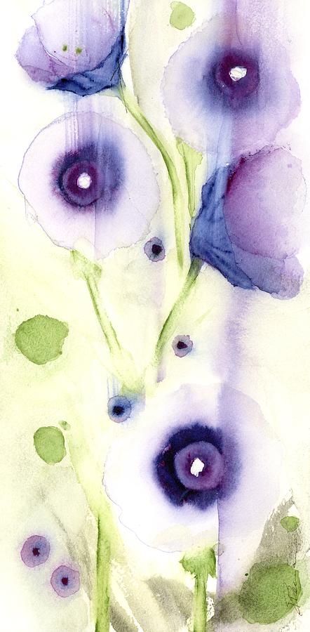 Wildflowers #4 2022 Painting by Dawn Derman