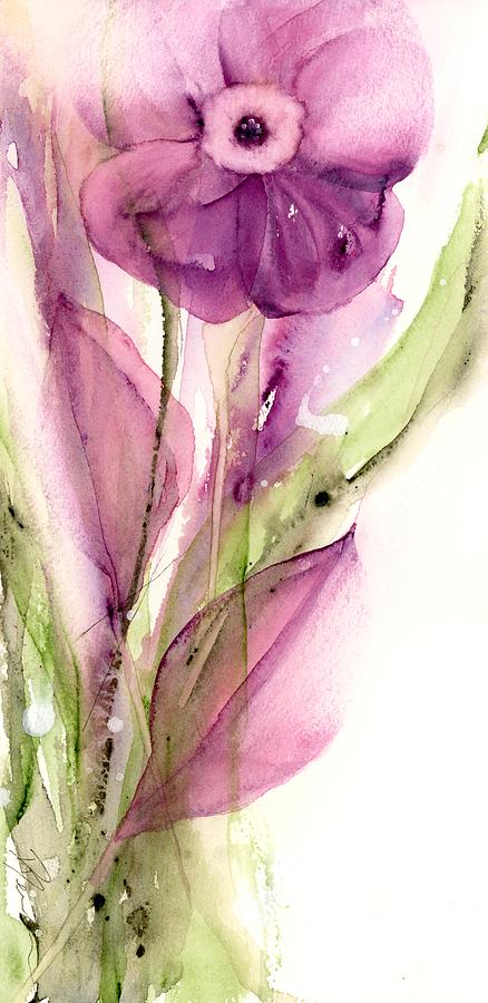 Wildflowers #5 2022 Painting by Dawn Derman
