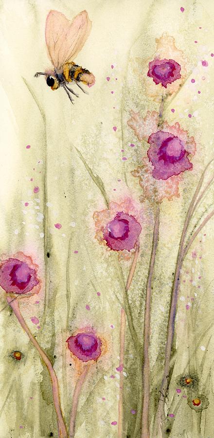 Wildflowers #7 2022 Painting by Dawn Derman