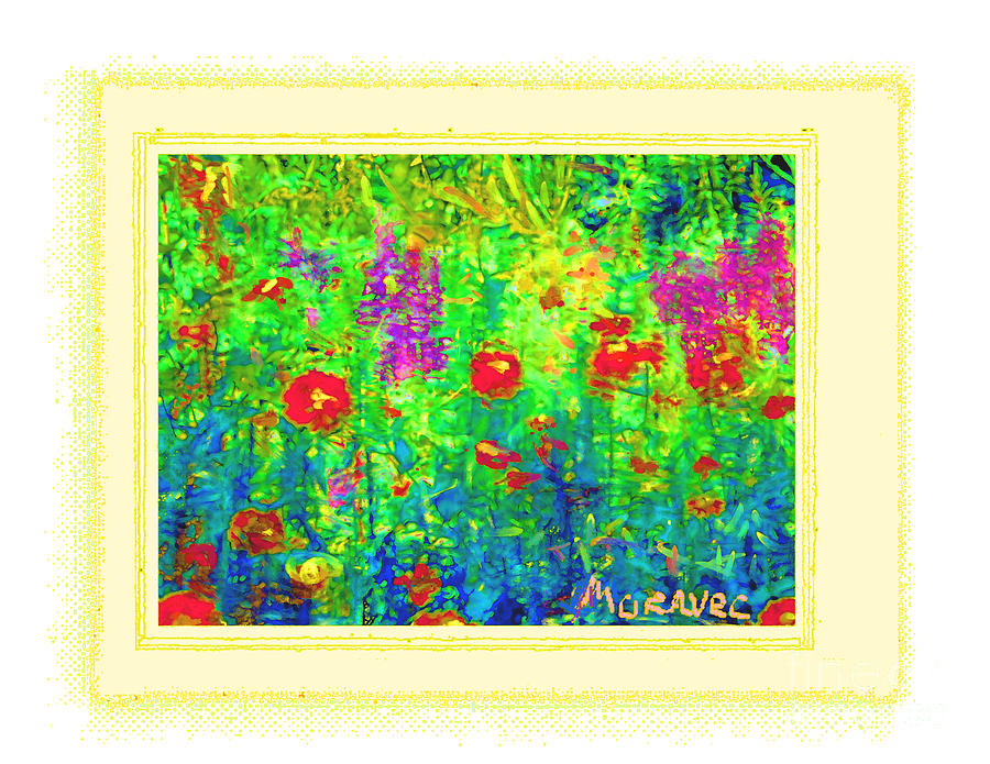 Wildflowers Painting by Shirley Moravec