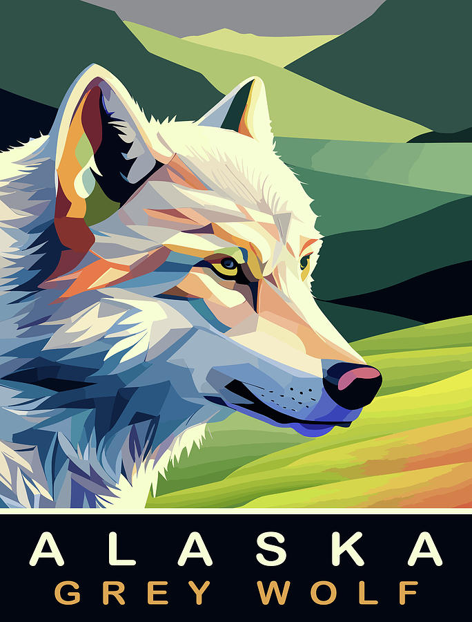 Wildlife Digital Art - Wildlife in Alaska by Long Shot