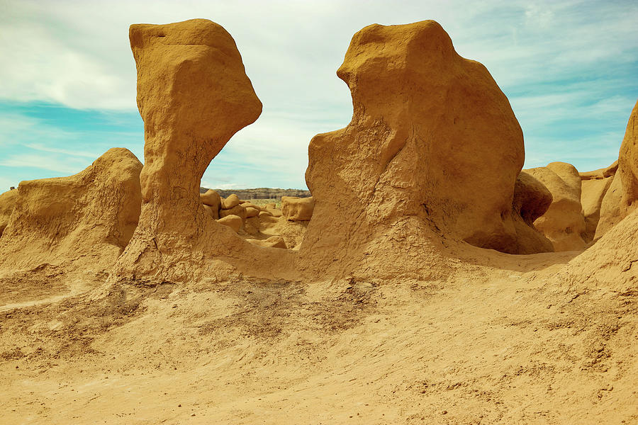 Wildly worn in Goblin valley Photograph by Jeff Swan