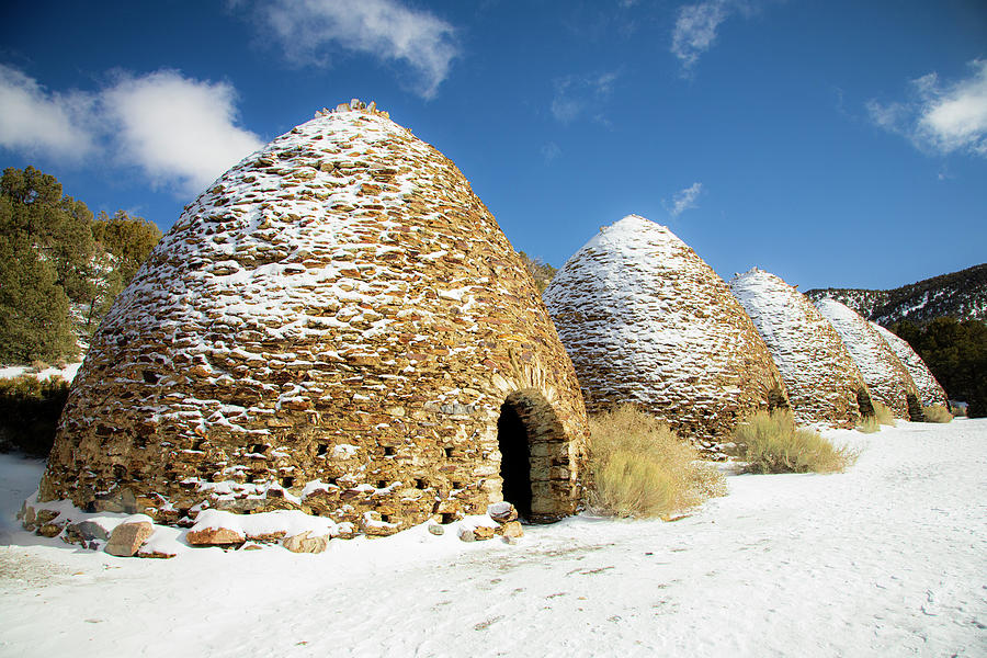 Wildrose Charcoal Kilns Photograph by Mike Lee