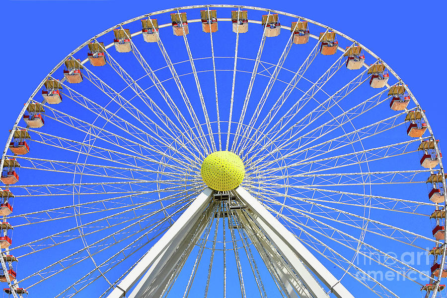 Wildwood Big Wheel Ferris Wheel #1 Photograph by Regina Geoghan