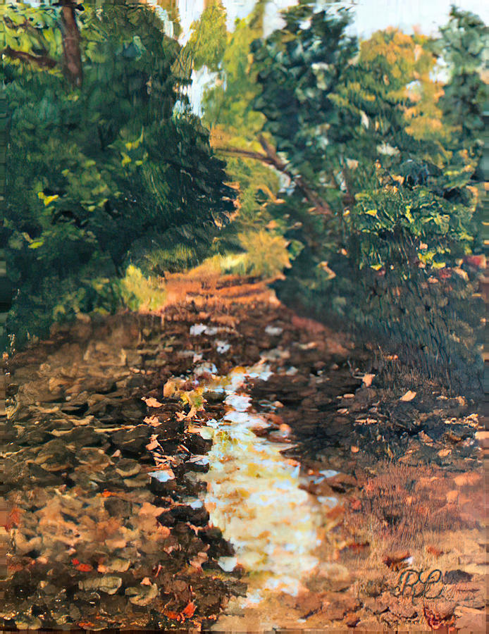 Wildwood Creek Painting by Ruben Carrillo