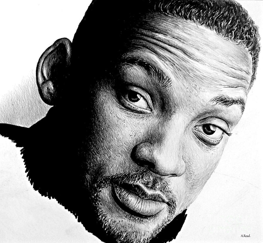 Will Smith Portrait Stickers for Sale | Redbubble