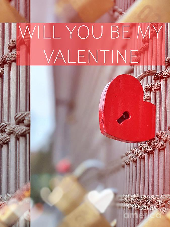 Will You Be My Valentine Photograph by Claudia Zahnd-Prezioso