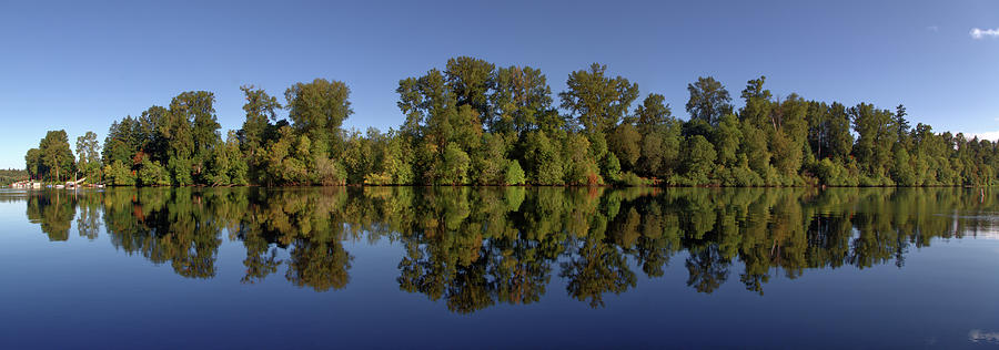 Willamette River Panorama Photograph by Loyd Towe Photography