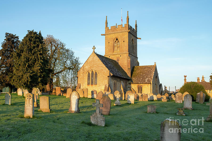 Willersey Church at Sunrise Photograph by Tim Gainey