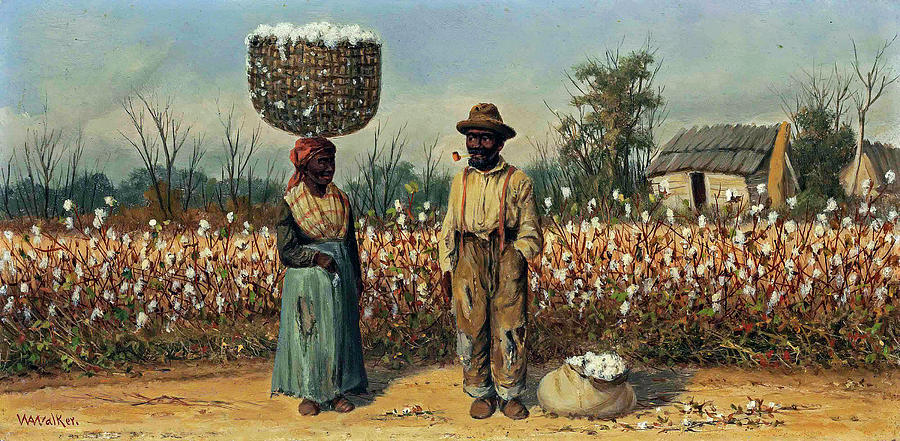 William Aiken Walker 1838 1921 The Cotton Field Painting by Artistic Rifki