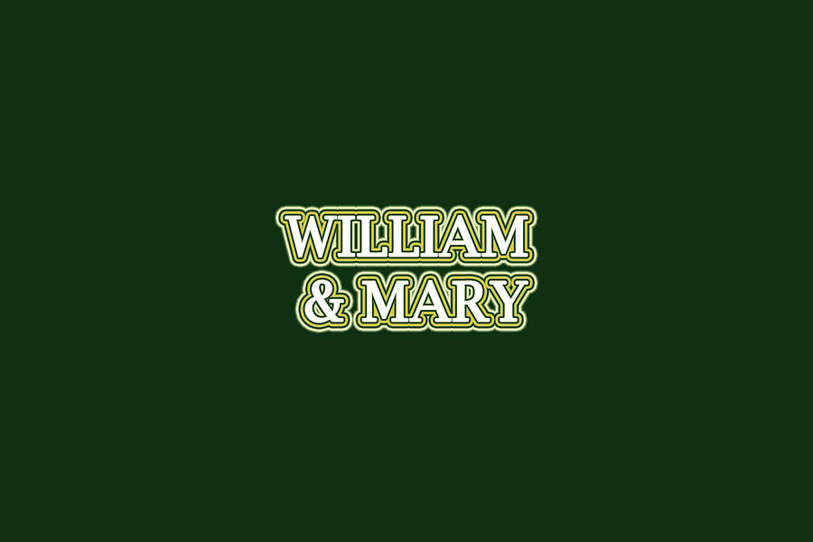 William And Mary Text Photograph