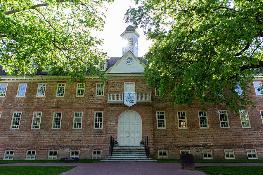 William and Mary Wren Building Photograph by Amy Jackson