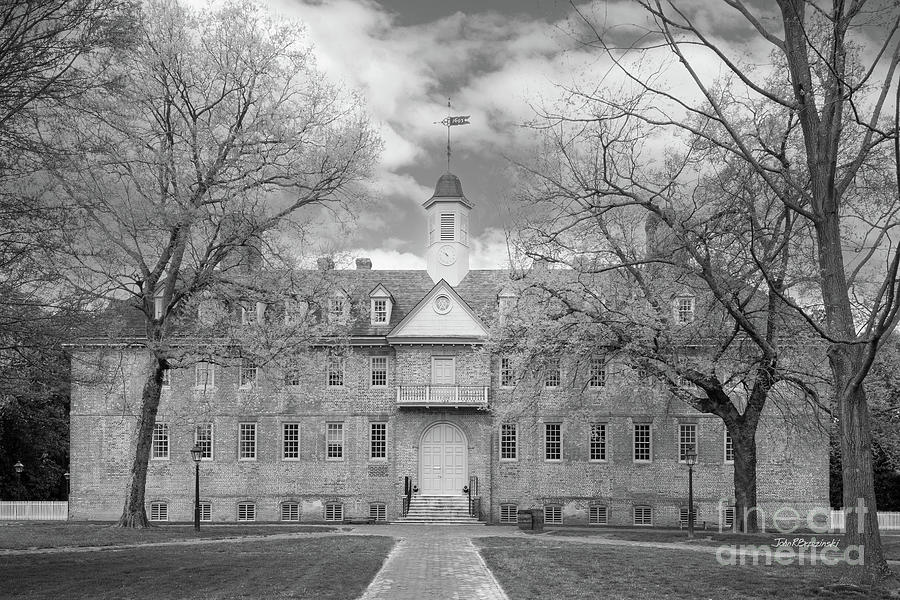 William and Mary Wren Building Photograph by University Icons