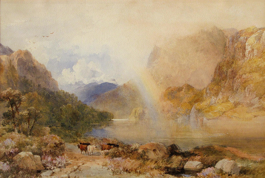 William Bennett British 1811 1871 Landscape Sight Painting