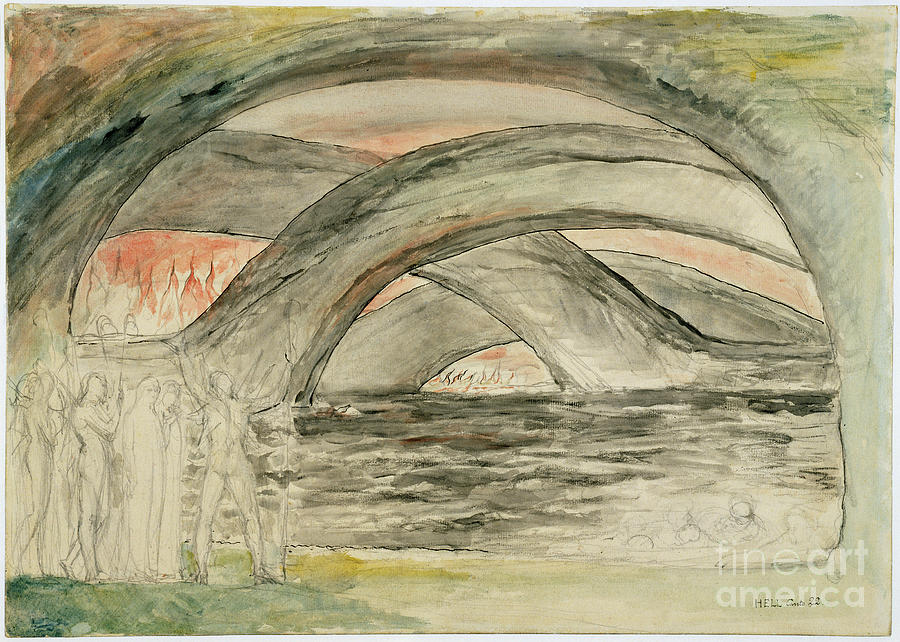 William Blake's illustrations to Dante's Divine Comedy