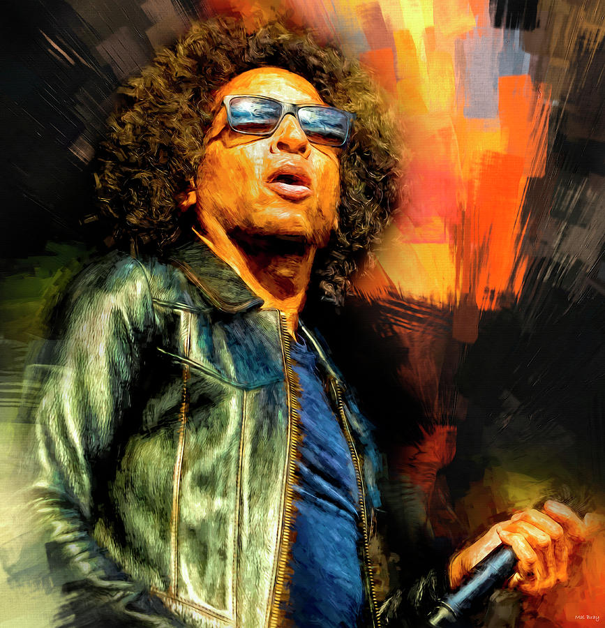 William Duvall Alice In Chains Mixed Media