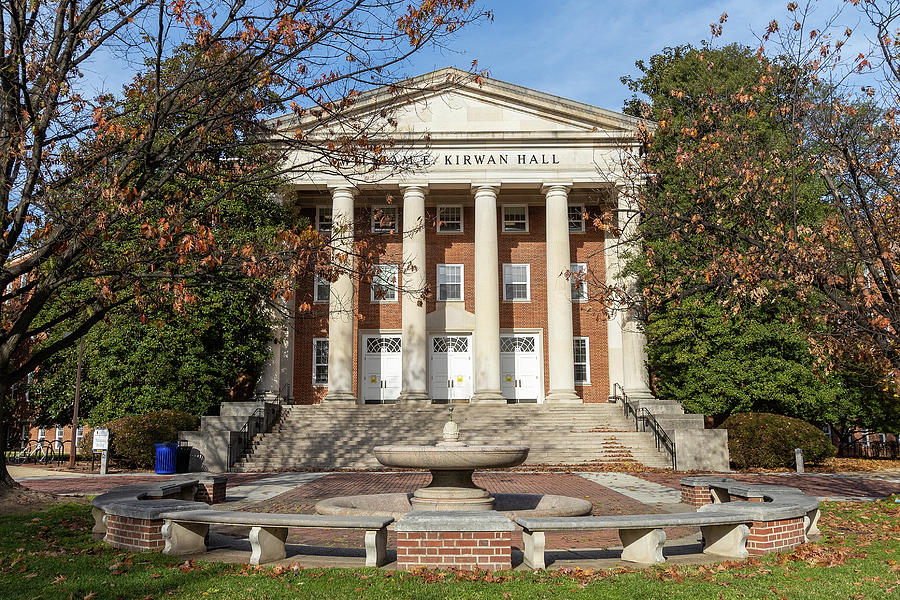 William E. Kirwan Hall at the University of Maryland Photograph by