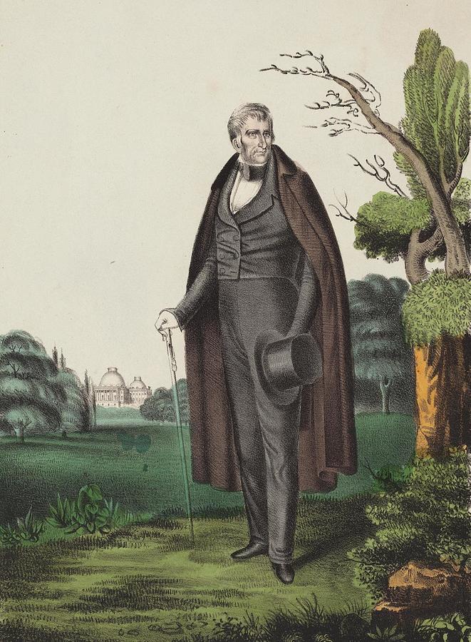 William Henry Harrison Ninth President Of The United States Drawing By ...