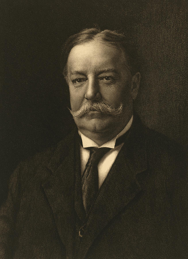 William Howard Taft Drawing by Jacques Reich - Pixels