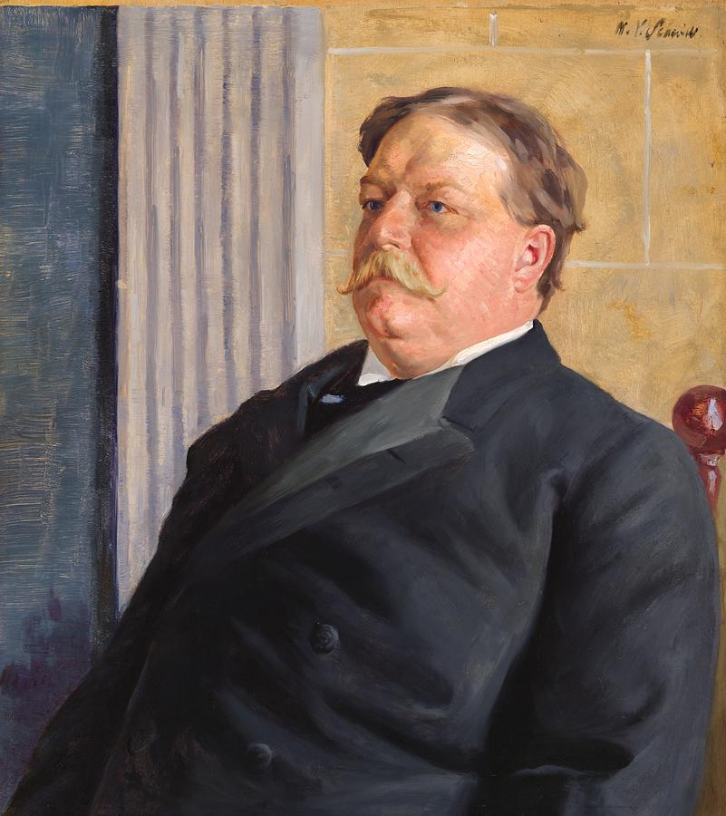Historical Figures Painting - William Howard Taft by Mountain Dreams
