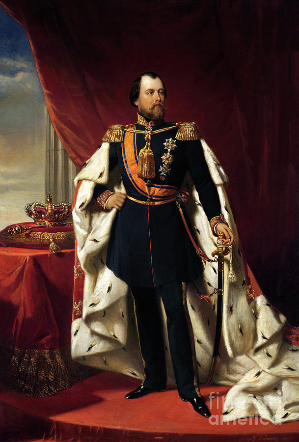 William III King of the Netherlands by Nicolaas Pieneman Photograph by Carlos Diaz