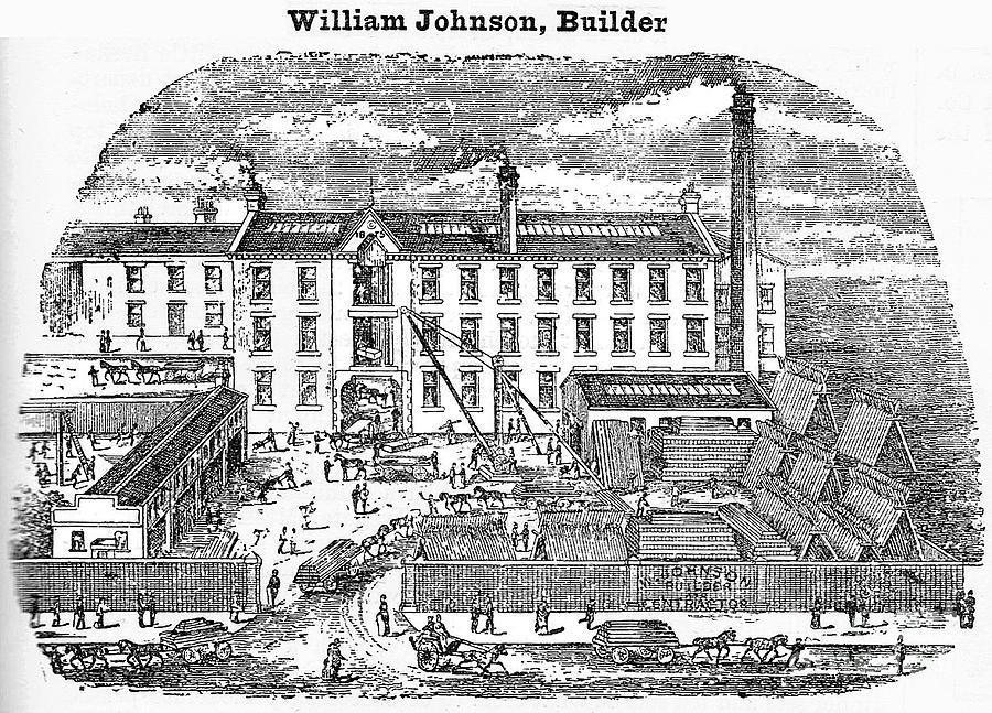 WILLIAM JOHNSON, BUILDER, BOWLAND STREET, MANNINGHAM LANE, BRADFORD ...