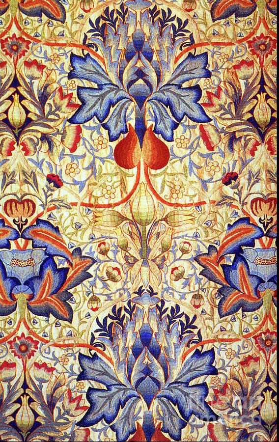 William Morris Artichoke Tapestry - Textile by Michael Collins - Fine ...