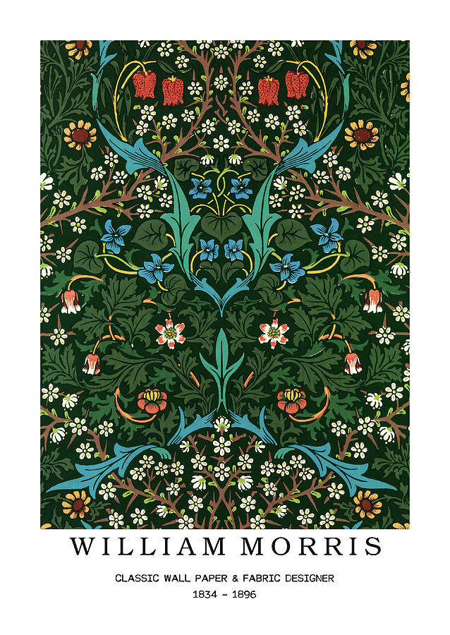 William Morris Pattern Tapestry - Textile By William Morris - Fine Art 