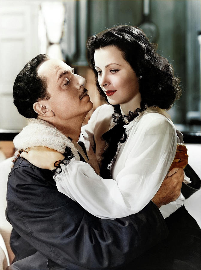 William Powell Photograph - William Powell and Hedy Lamarr by Movie World Posters
