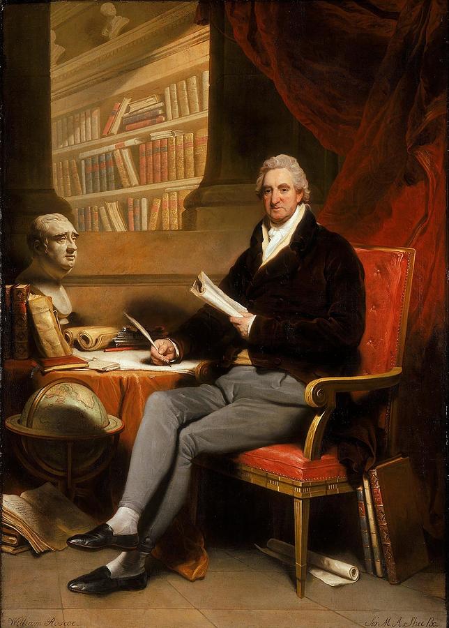 William Roscoe Painting by Martin Archer Shee