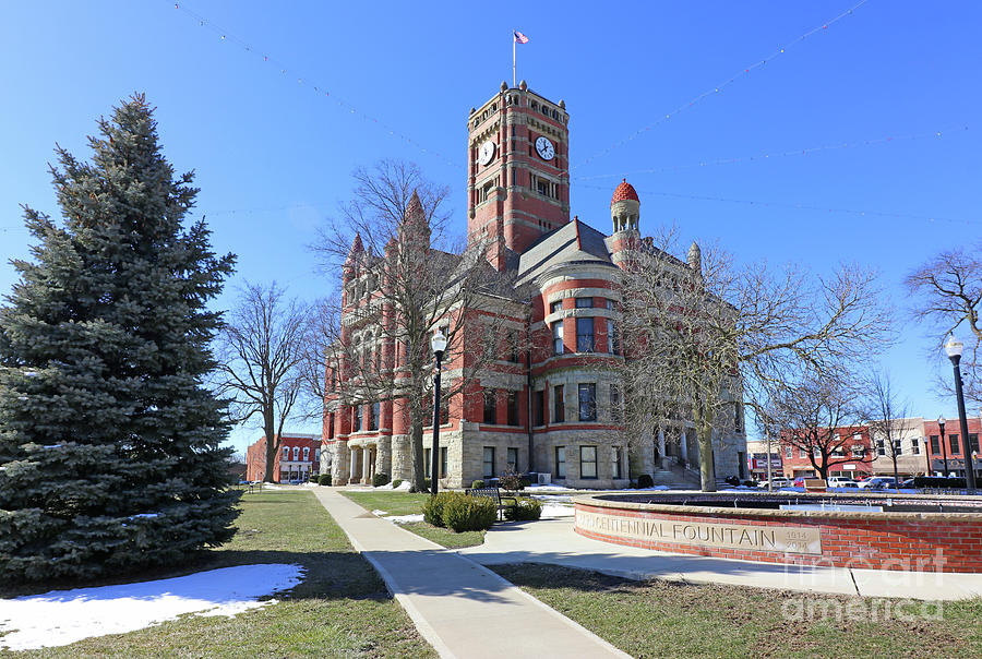 Williams County Courthouse Bryan Ohio 0122 Photograph by Jack Schultz