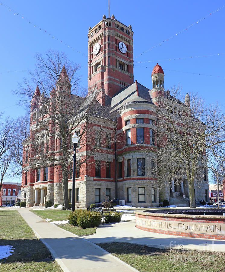 Williams County Courthouse Bryan Ohio 0125 Photograph by Jack Schultz